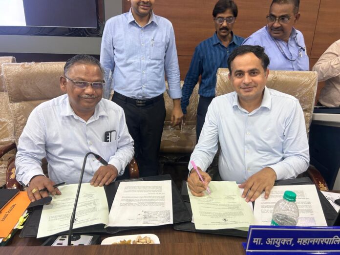 वेकोलि द्वारा सीएसआर अंतर्गत की गई नदी की सफ़ाई
