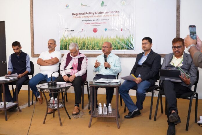 जलवायू परिवर्तन आणि शेती’ या विषयावर नागपूरमध्ये झालेल्या धोरण संवादात तज्ज्ञांनी सांगितले