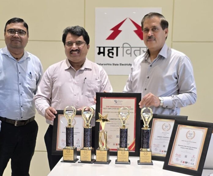 WhatsApp Image 2025-07-11 at 16.41.38_86cabf1b Six awards to Mahavitaran at the World Human Resource Development Conference; Two awards to CMD Mr. Lokesh Chandra
